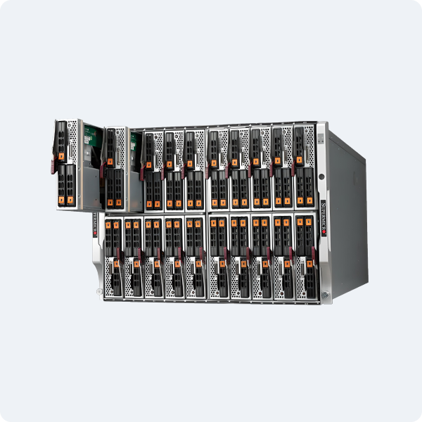 Серверы высокой плотности (Blade)